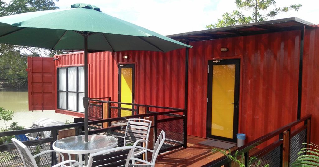 Couple Turned Two Shipping Containers Into Beautiful Home In Less Than 10 Months - Featured image