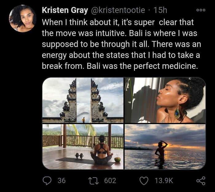Bali influencer