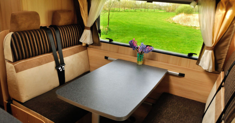 Two Buses Are Merged Together To Create One Incredibly Awesome ‘Peacemaker’ Camper - Featured image