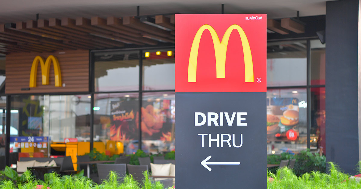 McDonalds drive-thru