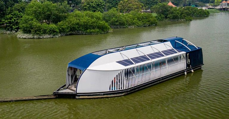 Four Solar-Powered River Barges Are Cleaning Up The World’s Most Polluted Rivers - Featured image