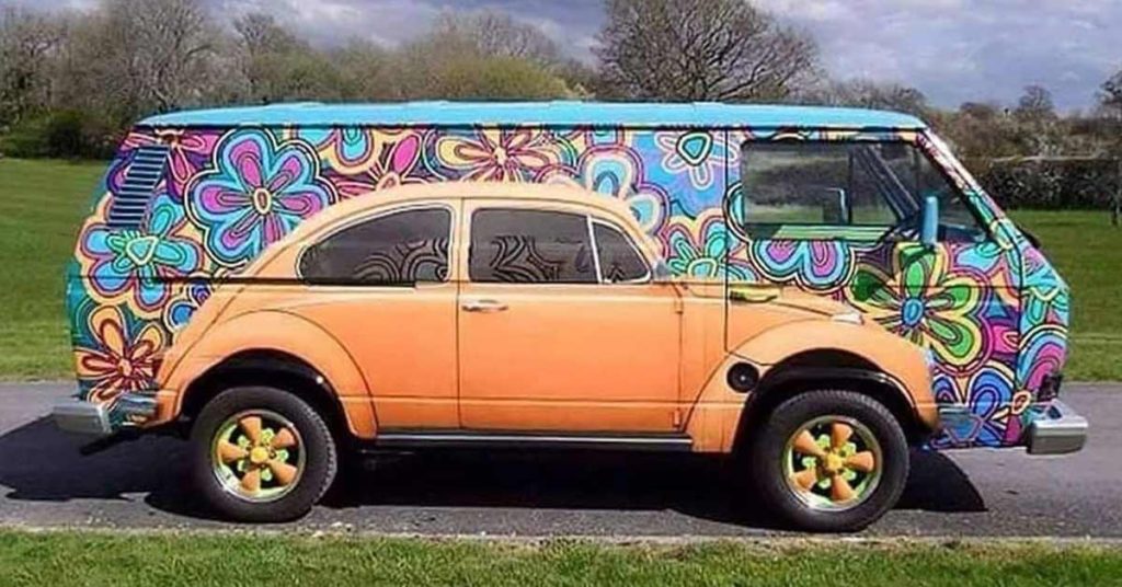 The Volkswagen Type 2 Bus: A Timeless Classic, Check out What This Vehicle Looks like with the VW Beetle Painted on It - Featured image