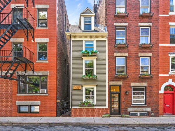 The skinniest home in Boston | CL Properties on Zillow