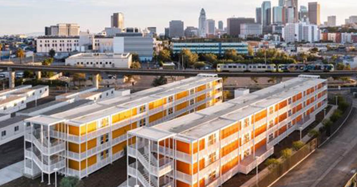 Shipping containers used to build housing for the homeless : The ...
