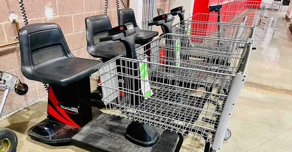Man stole electric shopping cart, drove it to bar to avoid DWI - Featured image