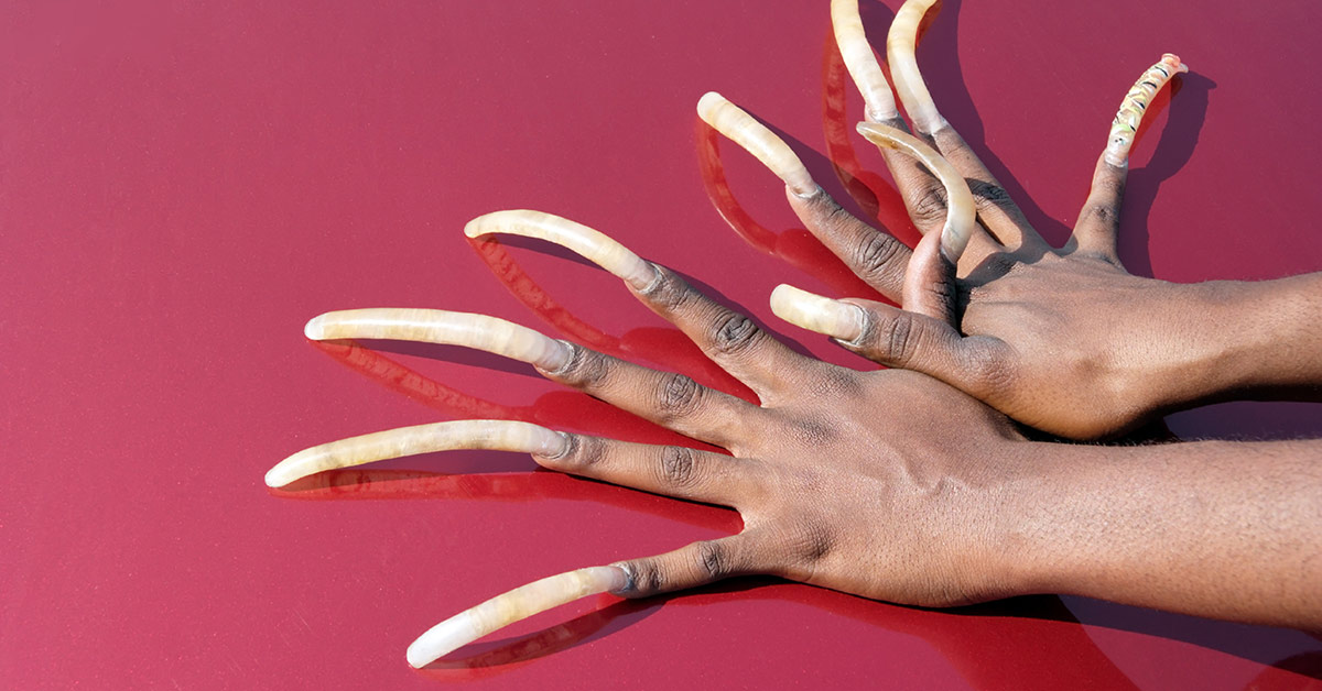 long fingernails