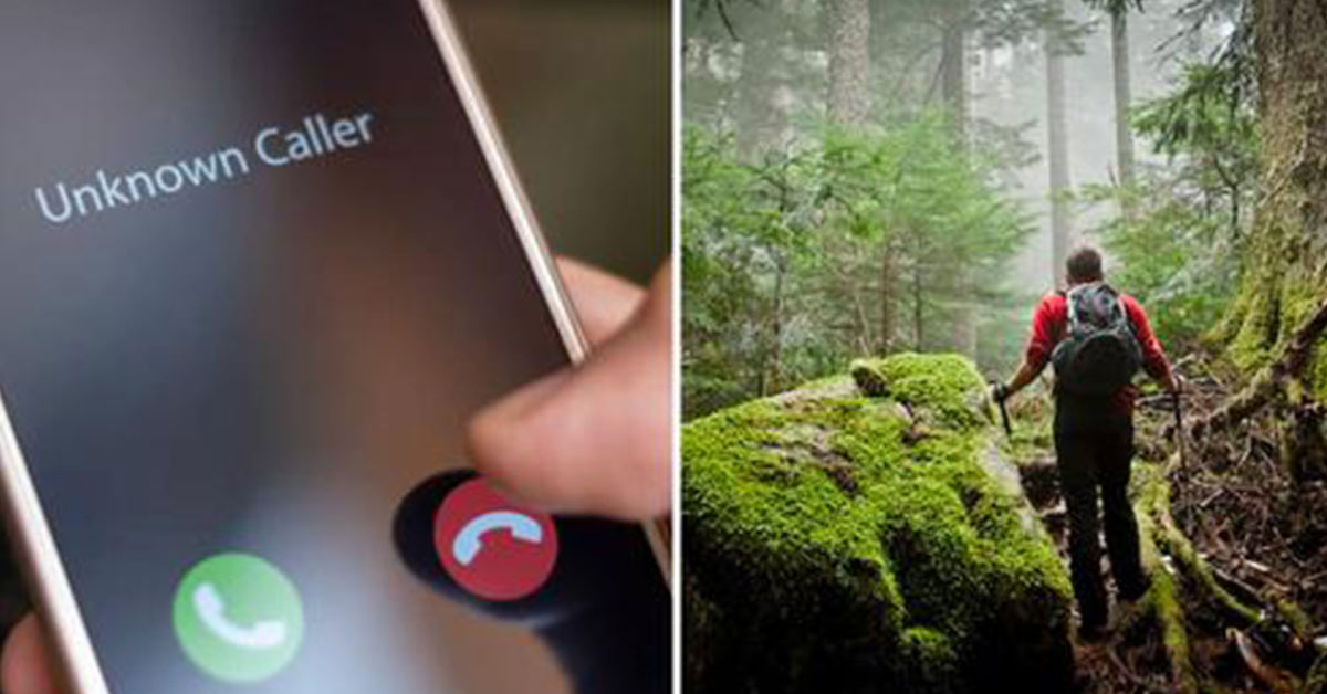 Hiker Lost For 24 Hours Ignored Rescuers' Calls Because Number Was(02)
