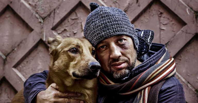 ‘I can not give him up’: Greensboro man experiencing homelessness chooses dog over housing, much-needed surgery - Featured image