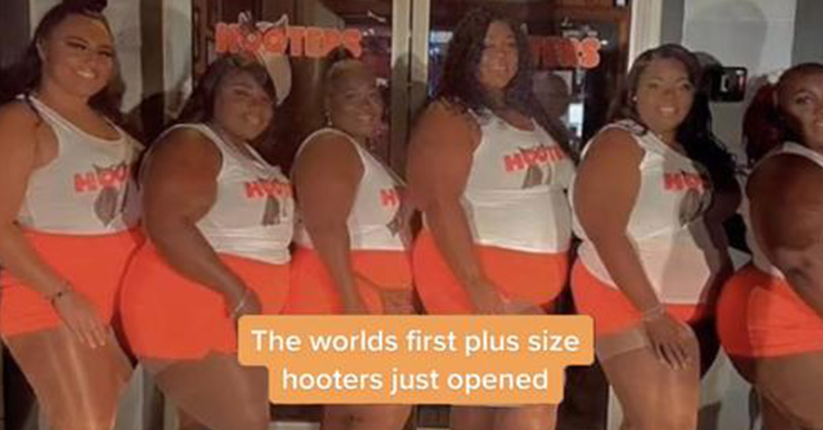 Plus-size women in Hooters uniforms sparks debate after viral TikTok