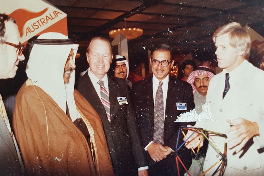 Glasheen in the past in Kuwait when he was a millionaire