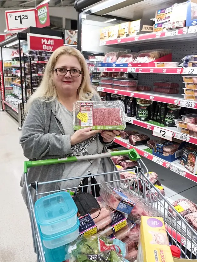 Sharon Adams spent very little on food in 2021, seeking out excellent deals