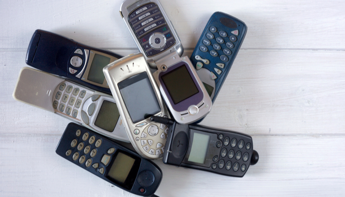 old obsolete cell phones