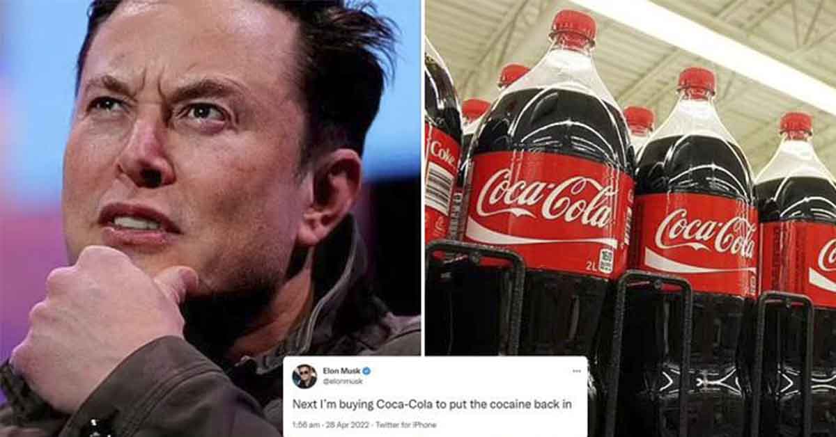 Elon Musk jokingly says he now wants to buy CocaCola and 'put the