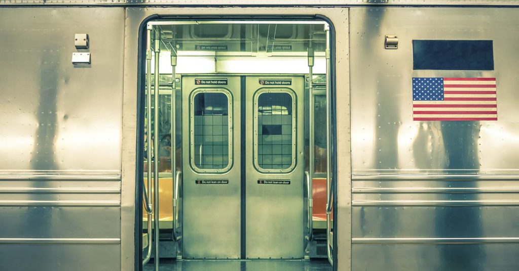 Viral clip shows individual holding woman on train as passengers watch in horror - Featured image