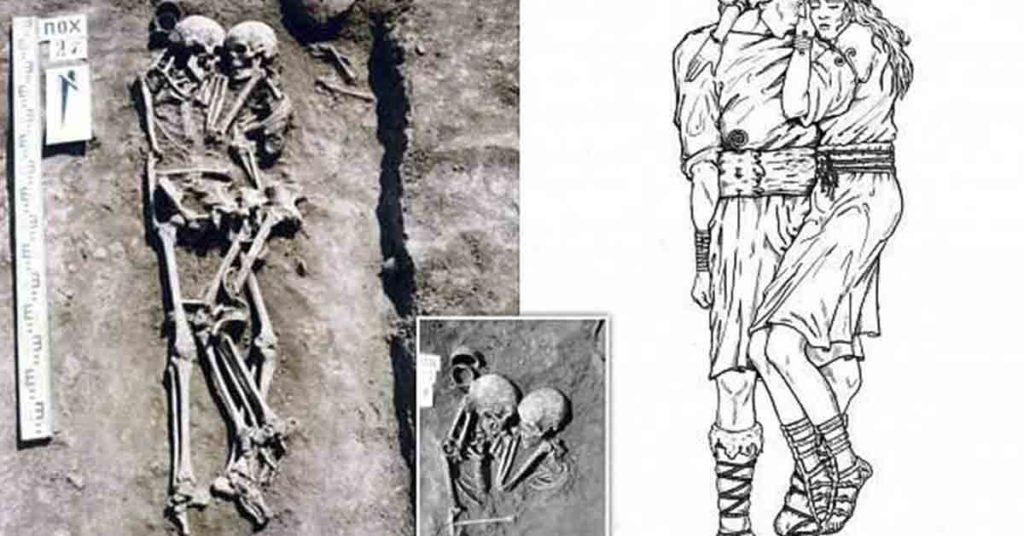 Man and woman found together after she was buried ALIVE with dead husb...