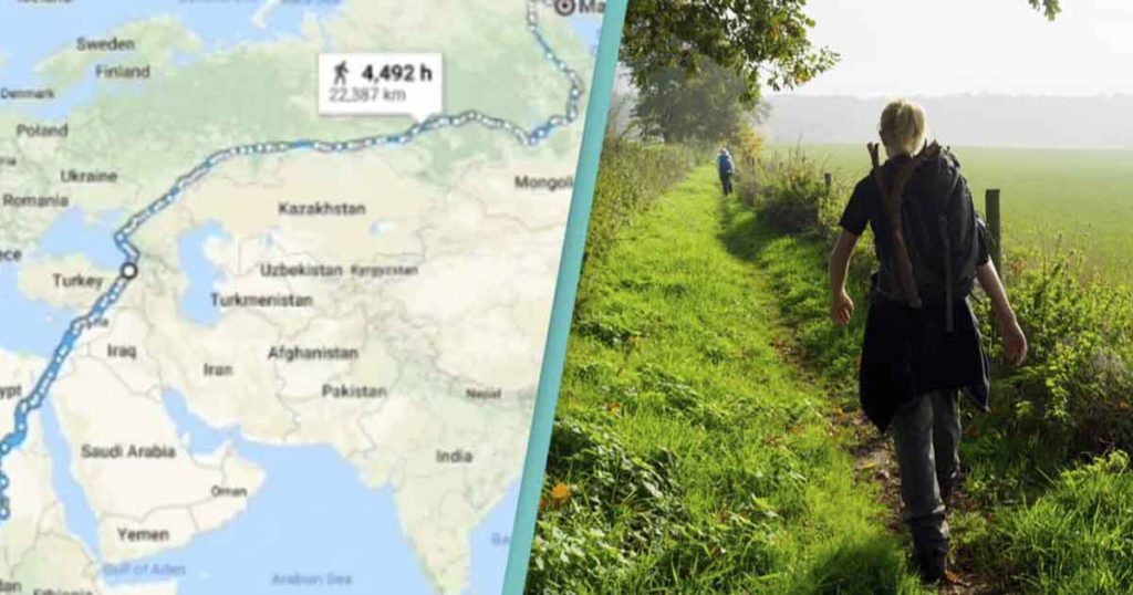 The Longest Walkable Distance On Earth Which No One Is Known To Have C...