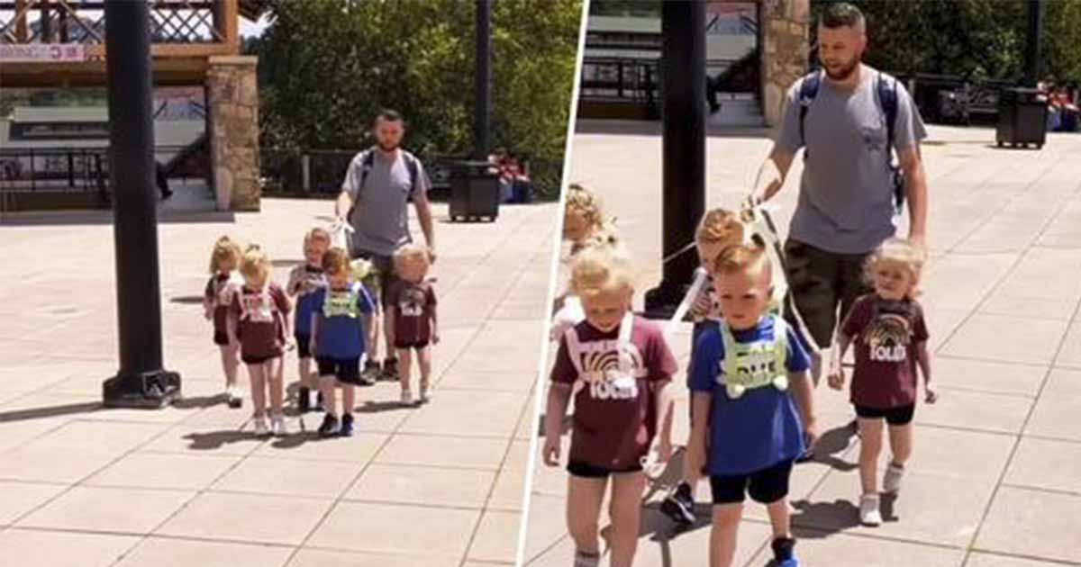 Is it OK to leash your child? Dad gets shamed for using leash with 5
