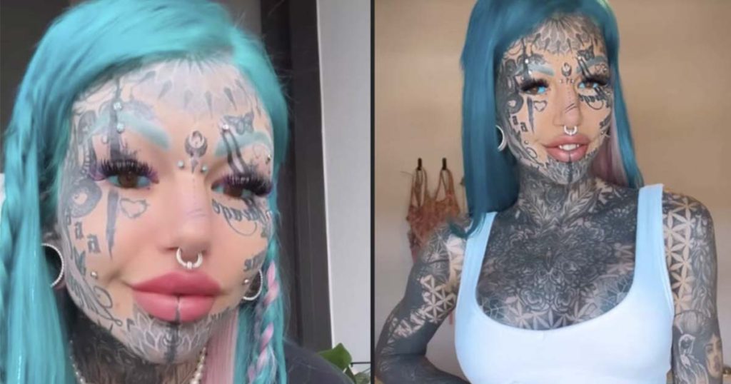 Model Says She Struggles To Get Employment With 99% Of Her Body Tattoo...