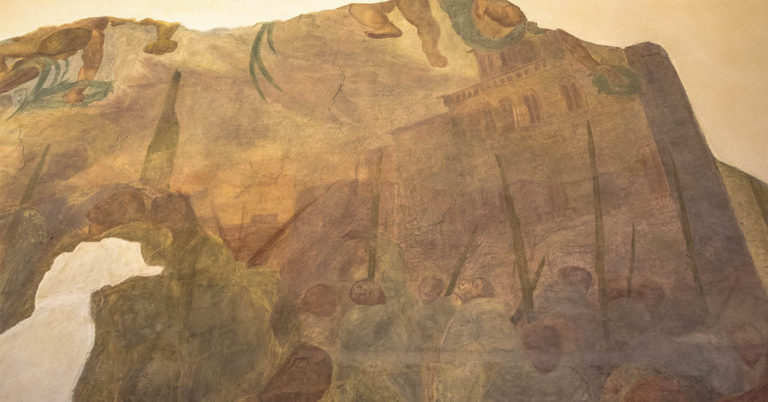 A Couple Renovating A 115-Year-Old Building Discovered Two 60-Foot-Long Hidden Murals - Featured image