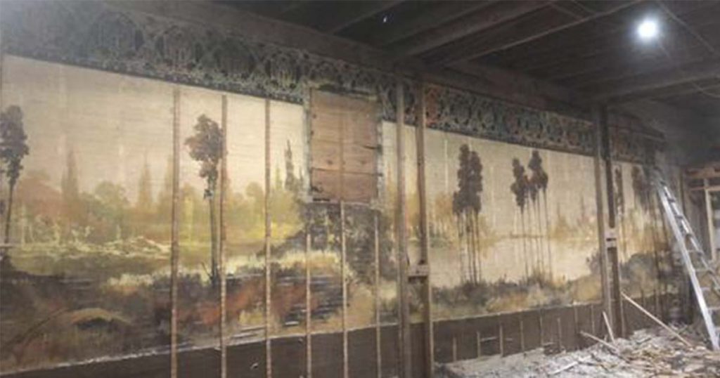 A couple renovating a 115-year-old building discovered two 60-foot-lon...