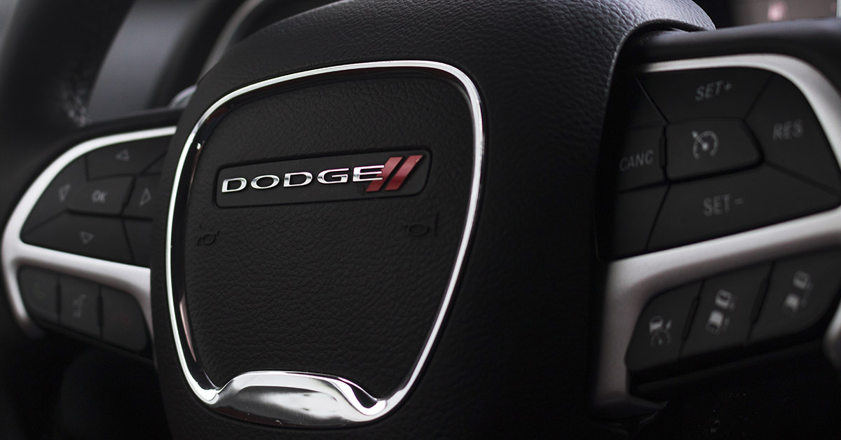 Dodge steering wheel