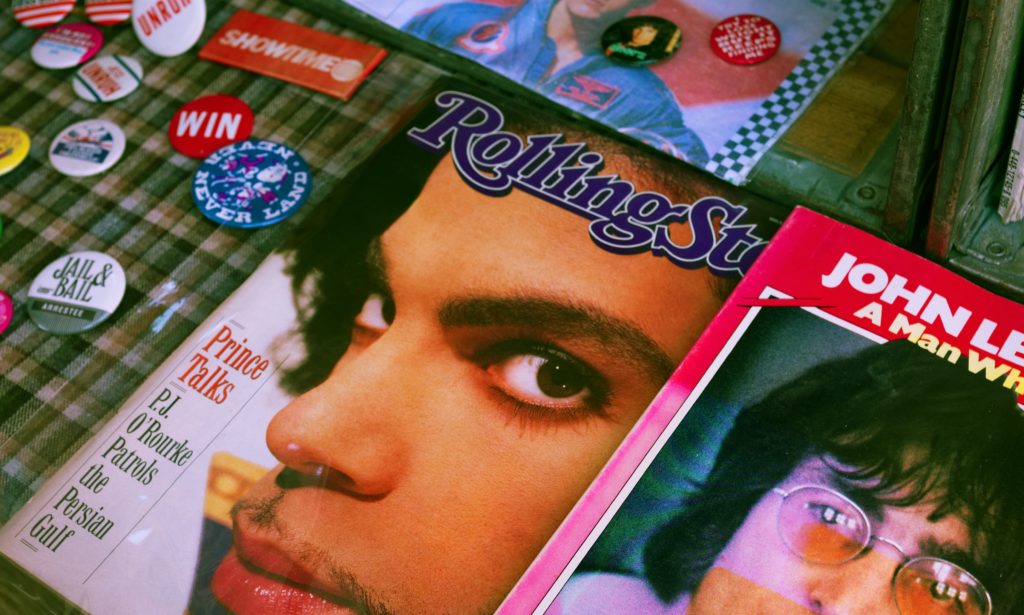 A cover featuring Prince