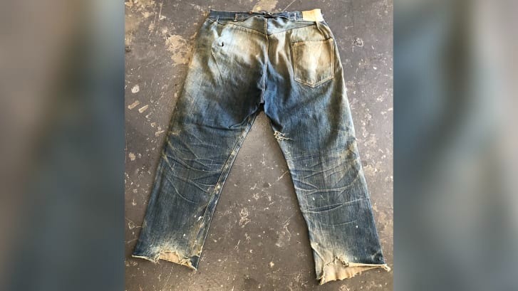 The 19th century pair of Levi's Jeans,