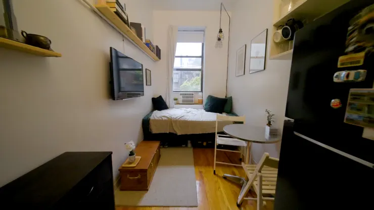 Alex Verhaeg's tiny New York apartment 
