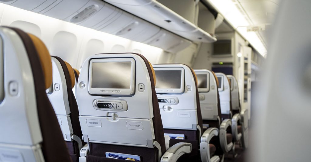 Woman called ‘rude and inconsiderate’ for using plastic sheet to cover her plane seat - Featured image