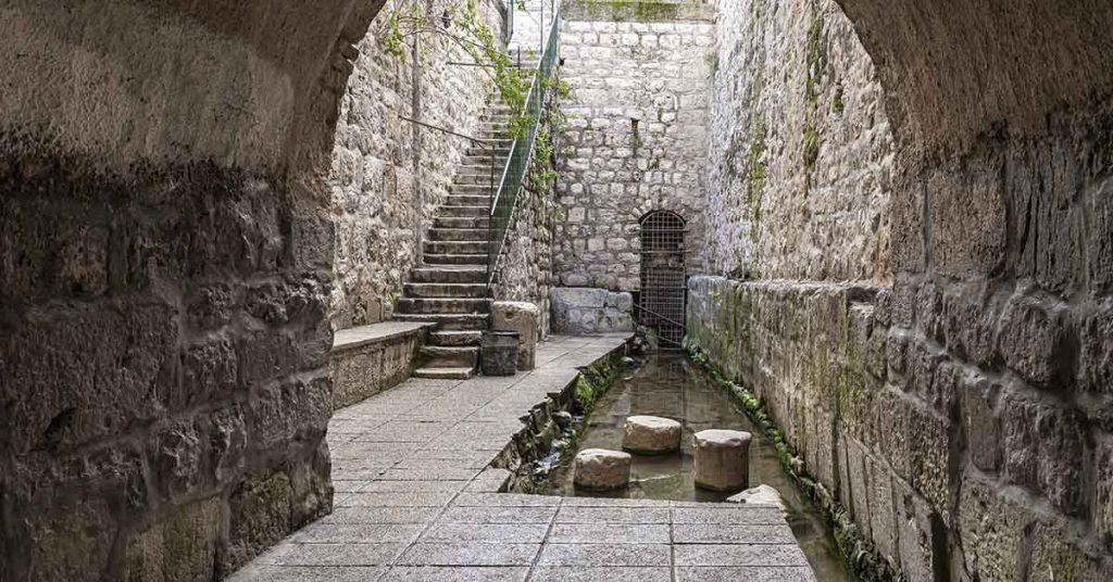 Biblical site where Jesus healed blind man opened to the public for the first time in 2,000 years - Featured image