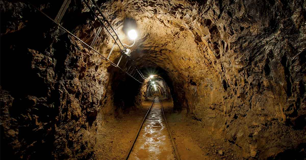abandoned mine shaft