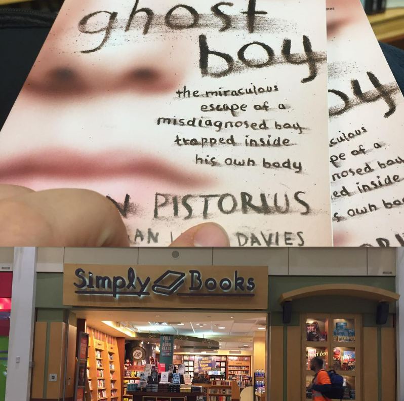 Martin's book, "Ghost Boy" which tells the story of his life in a suspected coma and what happened thereafter