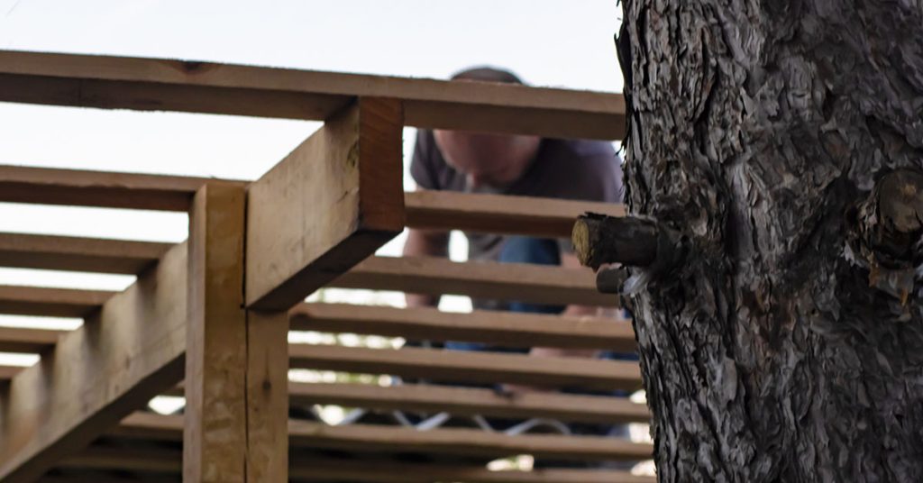 DIY-er Builds A Gazebo Fit For A Fairytale Wedding - Featured image