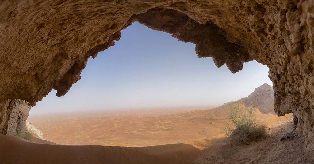 Man turns a massive desert cave into a 5,700 square-foot off-the-grid home - Featured image