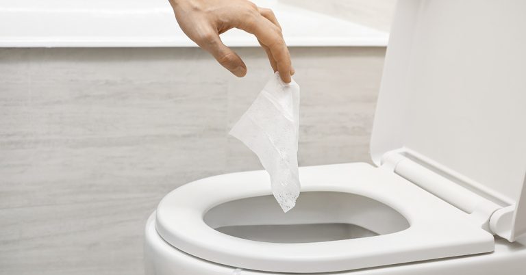 Plumber demonstrates why you should never use flushable wipes - Featured image
