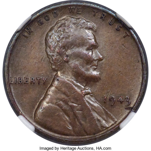 1943 Bronze Lincoln valuable pennies