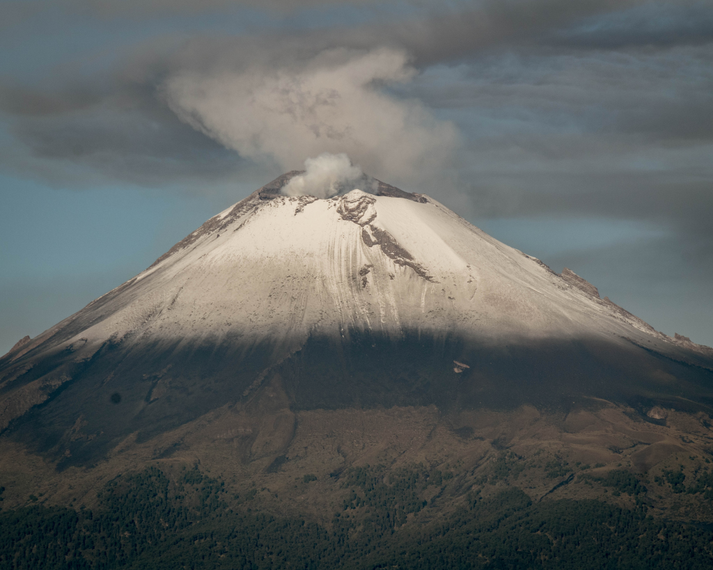 Example of a strato volcano