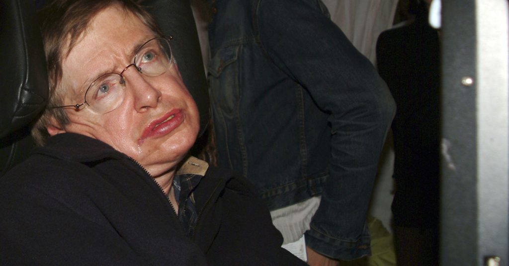 Stephen Hawking said he had a simple answer when asked whether he believed in god - Featured image