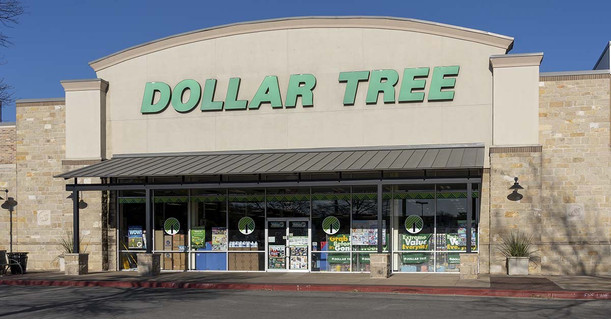 facade of a Dollar Tree