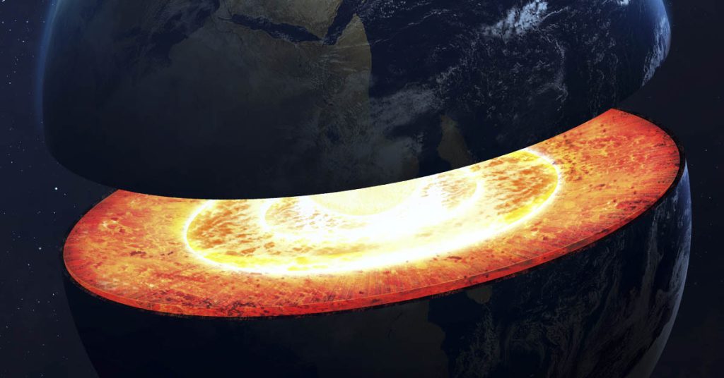 Two structures found deep in the Earth could be the remains of an ancient planet - Featured image
