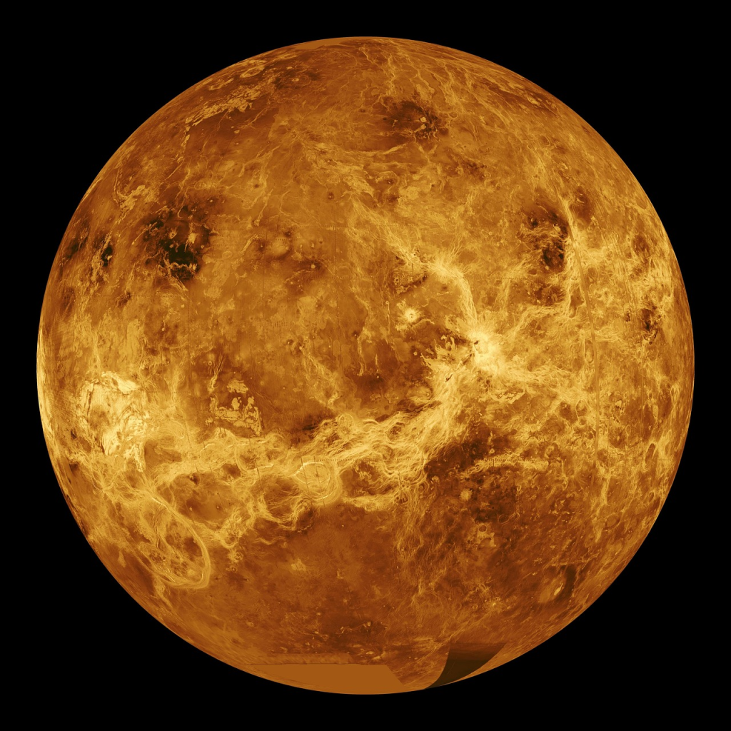 An image of planet Venus.