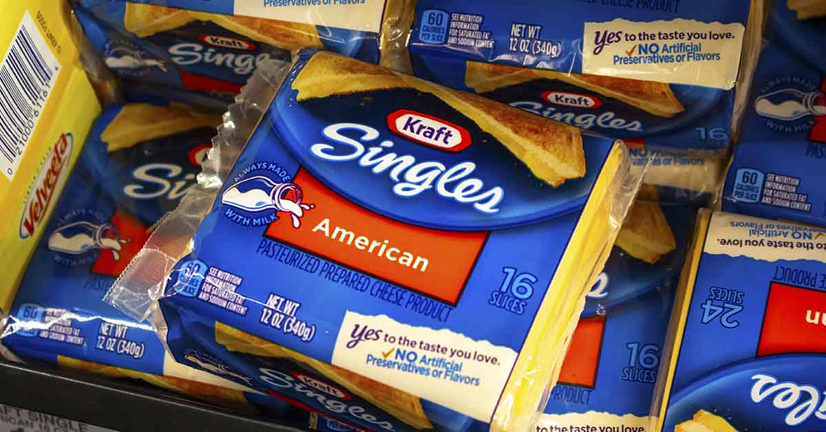 Kraft singles american cheese