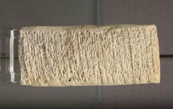 The Babylonian tablet
