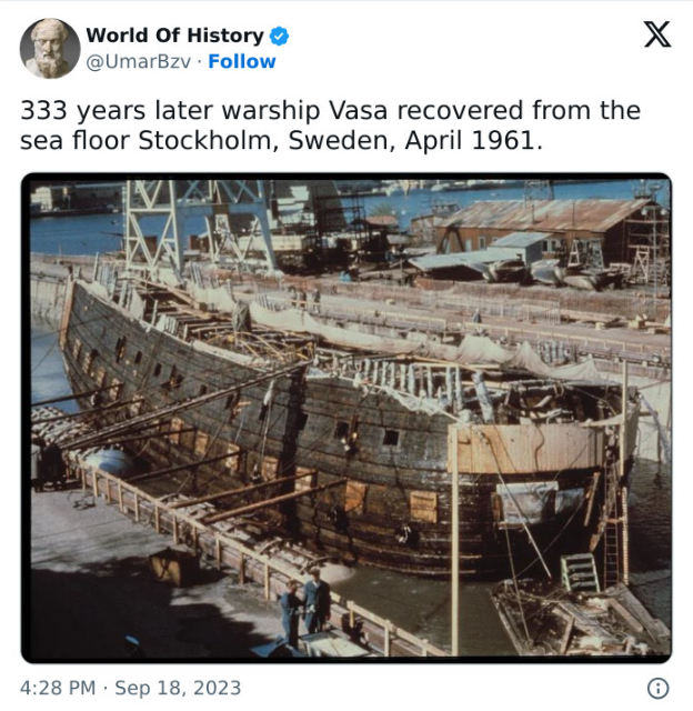 Swedish Warship Vasa