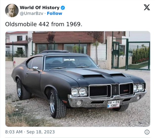 Oldsmobile 442, 1969