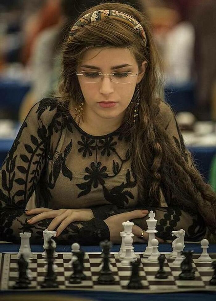 Iranian chess player Dorsa Derakhshani