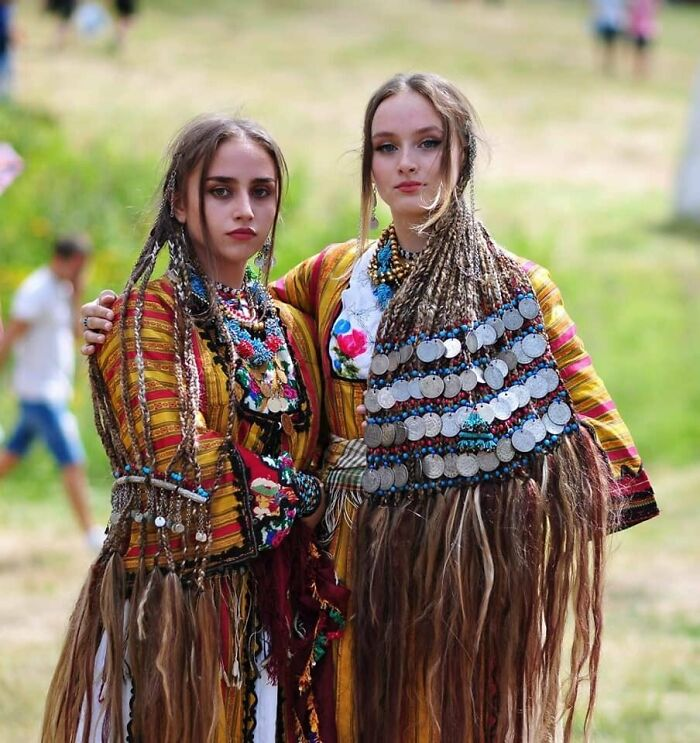 The traditional gowns and intricate braids of the Pomak village of Startsevo, Bulgaria