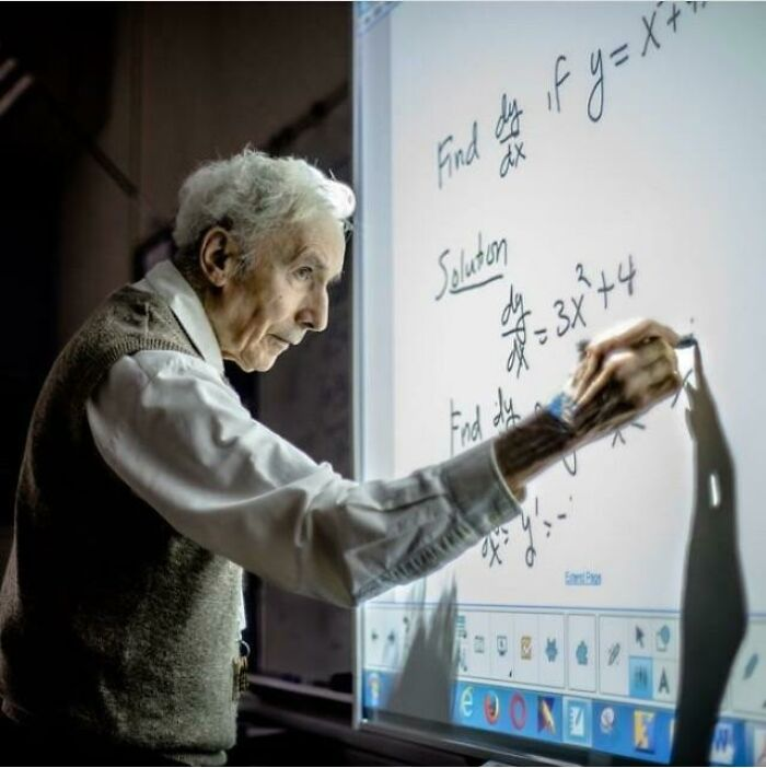 This 86-year-old math teacher, has dedicated six decades to teaching