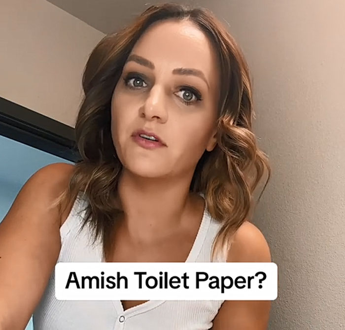 @lizzieh_wellness Discussing Amish toilet paper ban on TikTok 