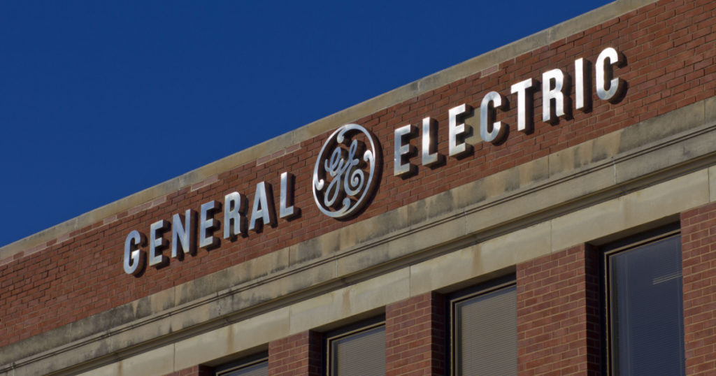 Ft. Wayne, IN - Circa December 2015: General Electric Factory. GE is the world's Digital Industrial Company IV

